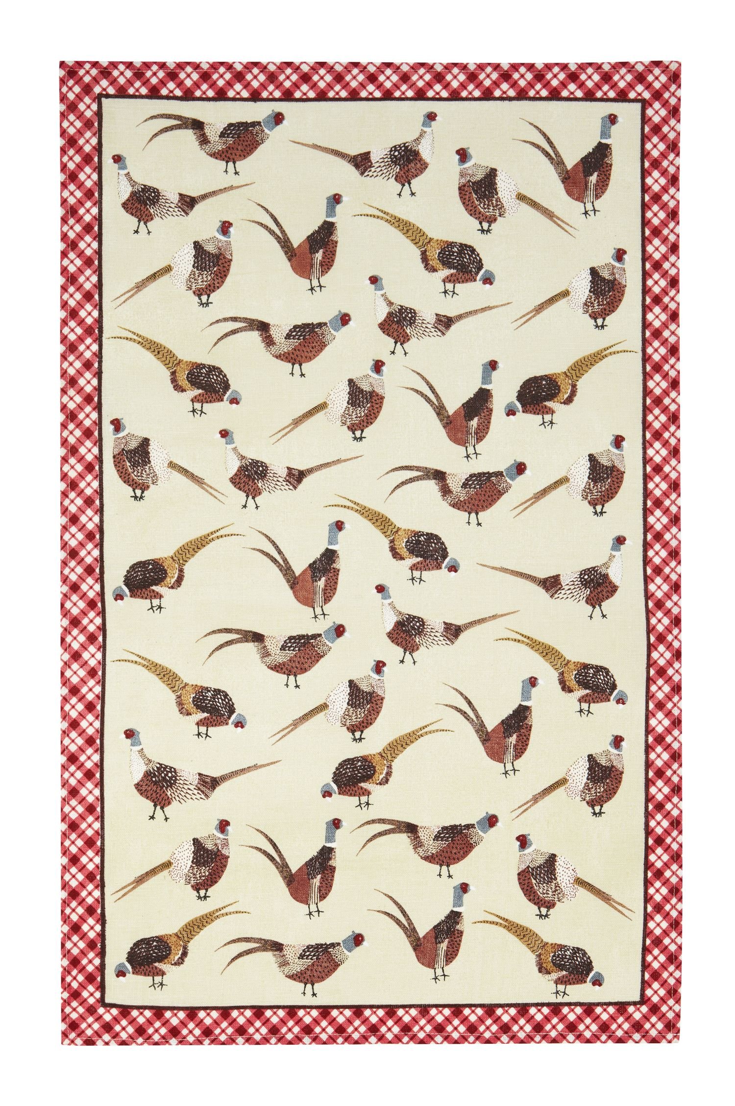 Ulster Weavers Multi Pheasants Linen Tea Towel