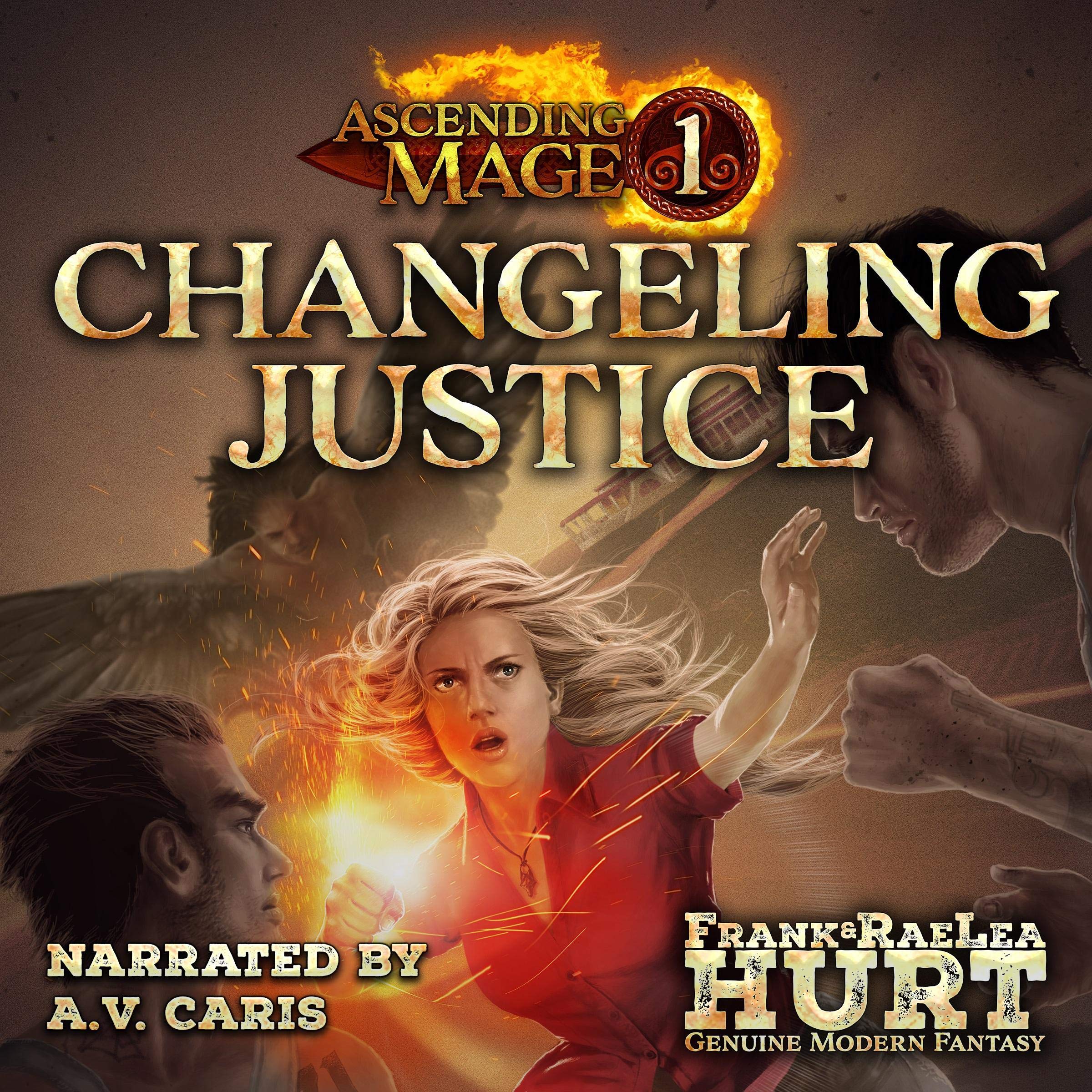 Cover art for Changeling Justice: A Modern Fantasy Thriller