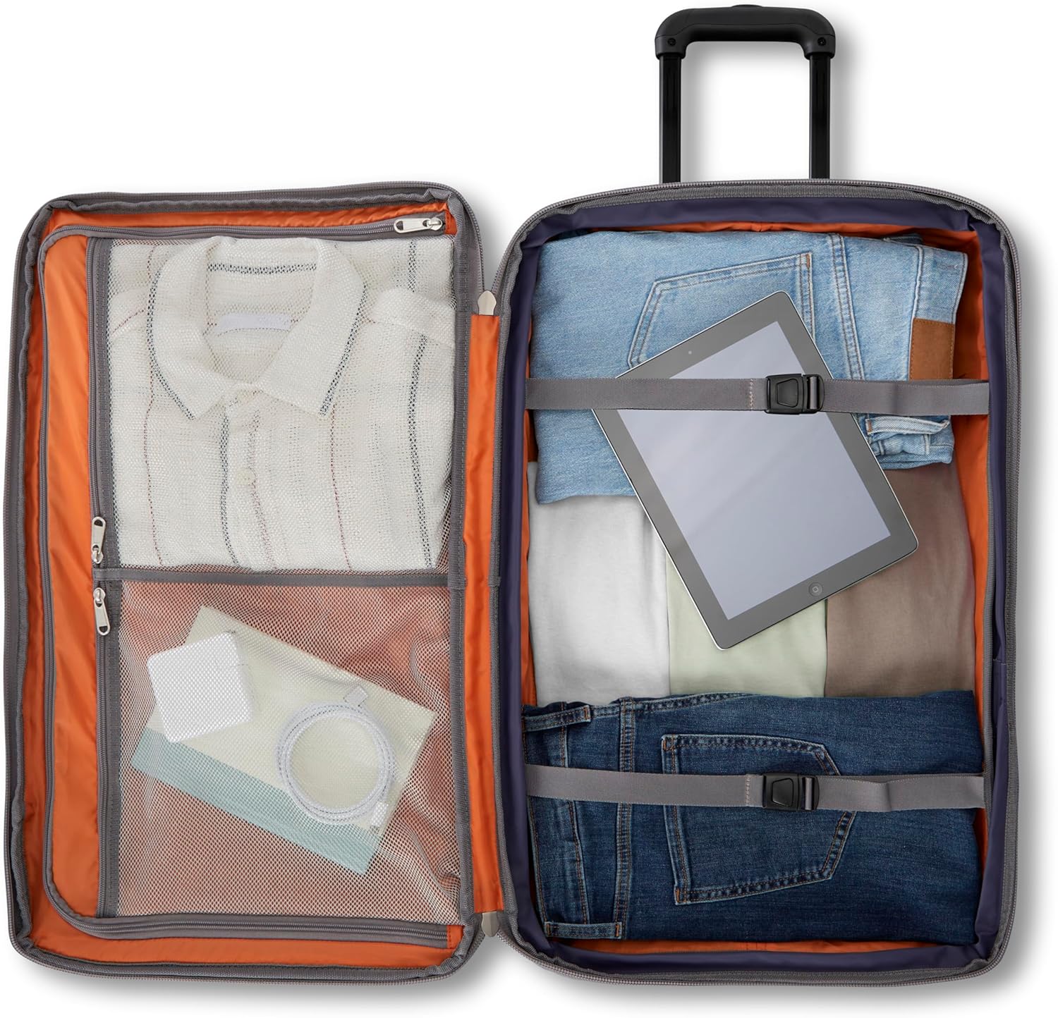 Mother Lode Large Wheeled Duffle - Brushed Indigo