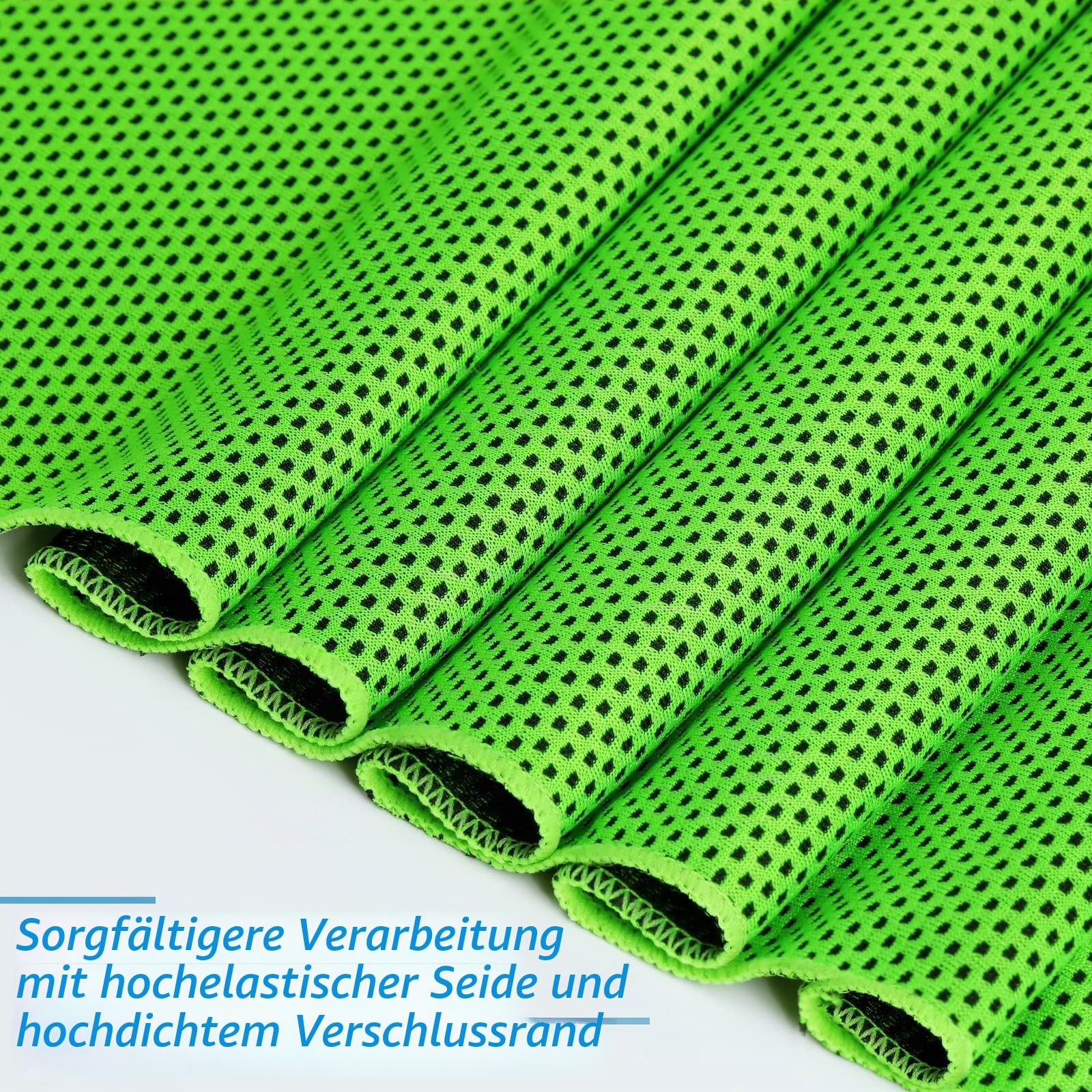Lot de 20 serviettes rafraîchissantes, 101,6 x 30,5 cm, fibre ultra fine, douce, respirante, super absorbante, refroidissement rapide, idéales pour bowling, yoga, football, randonnée