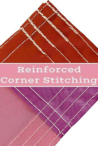 Miniatura 4 de Bandera de lesbianas  Bandera LGBTQ Les Pride de 3 x 5 pies, estilo puesta de sol, nailon para exteriores, rayas cosidas y ojales de latón,