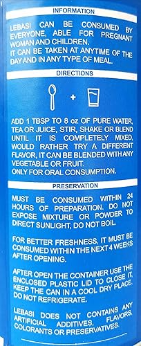 Miniatura 6 de Lebasi Lactoserum Suplemento Suizo Suero Suizo Polvo Apoyo Inmunológico Suero de Leche 17.64 oz Dos Pack