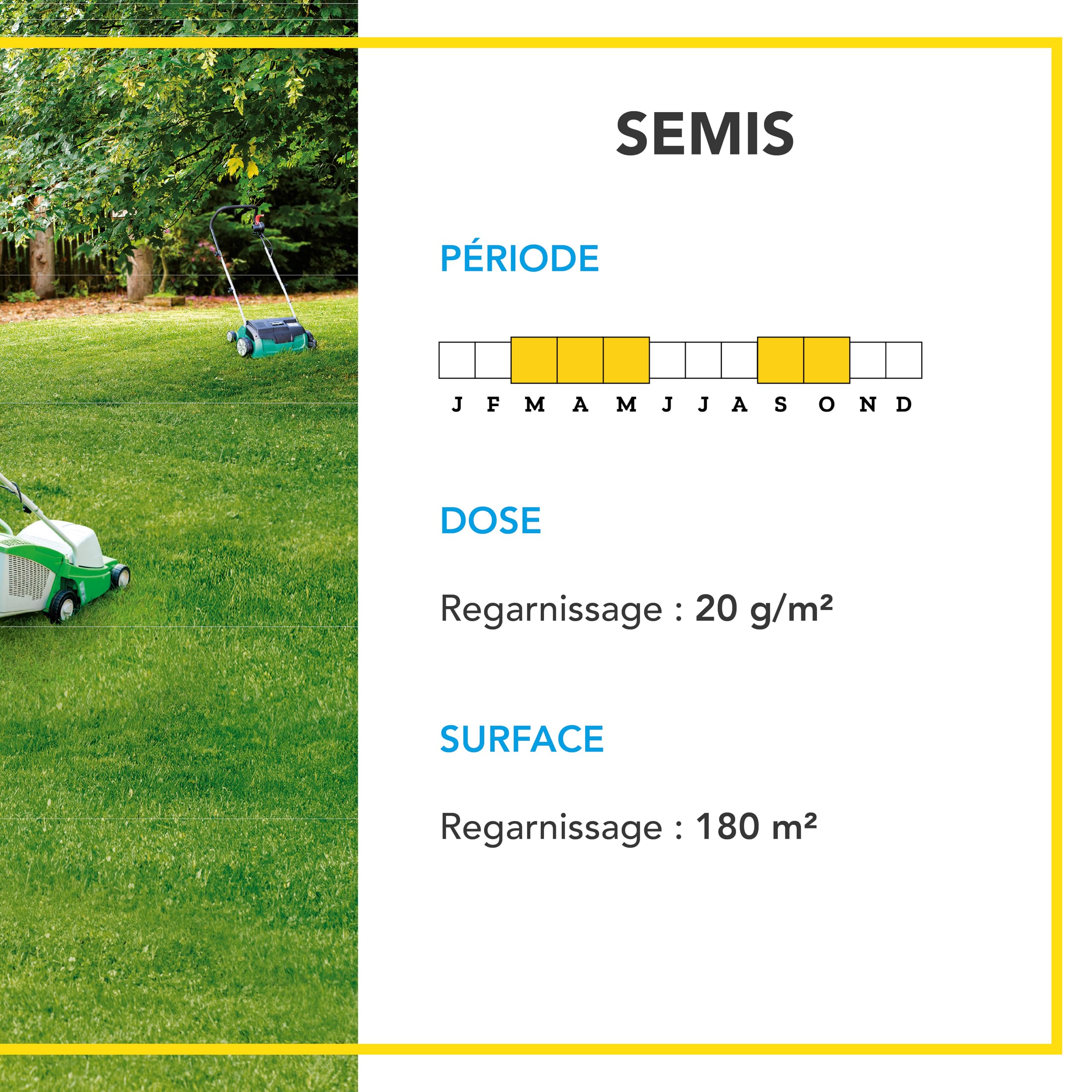 BARENBRUG - Soin Après Démoussage - Réparation Anti-Mousse - 3KG | Gazon Dense et Résistant - Germe Très Rapidement - Semences avec Enrobage - Fabriqué en France