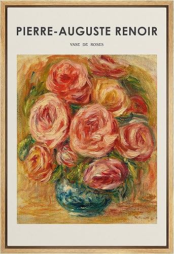 Miniatura 92 de IDEA4WALL - Lienzo enmarcado con impresión de arte abstracto listo para colgar en la pared de la sala y habitación Bs06-2103-famoso-m15