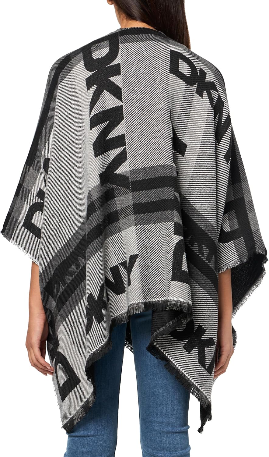 DKNY womens Raxi Cab Ruana Shawl - Image 2