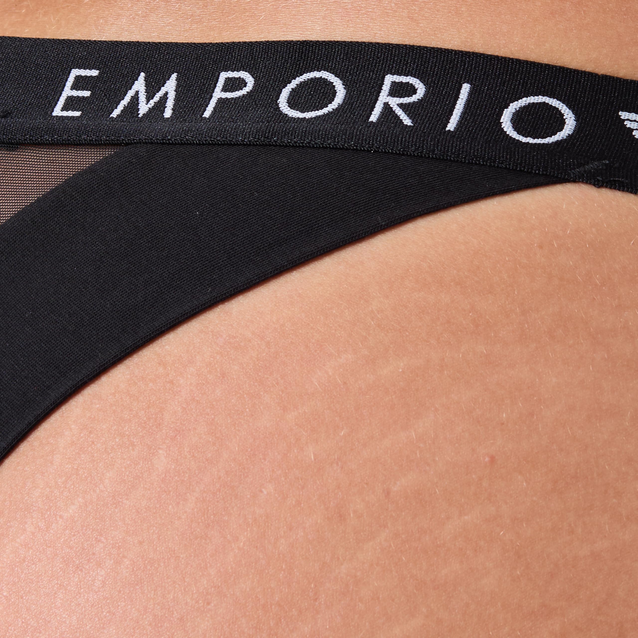 Emporio Armani Iconic Logoband Brasilian Demi-Glissement Femme