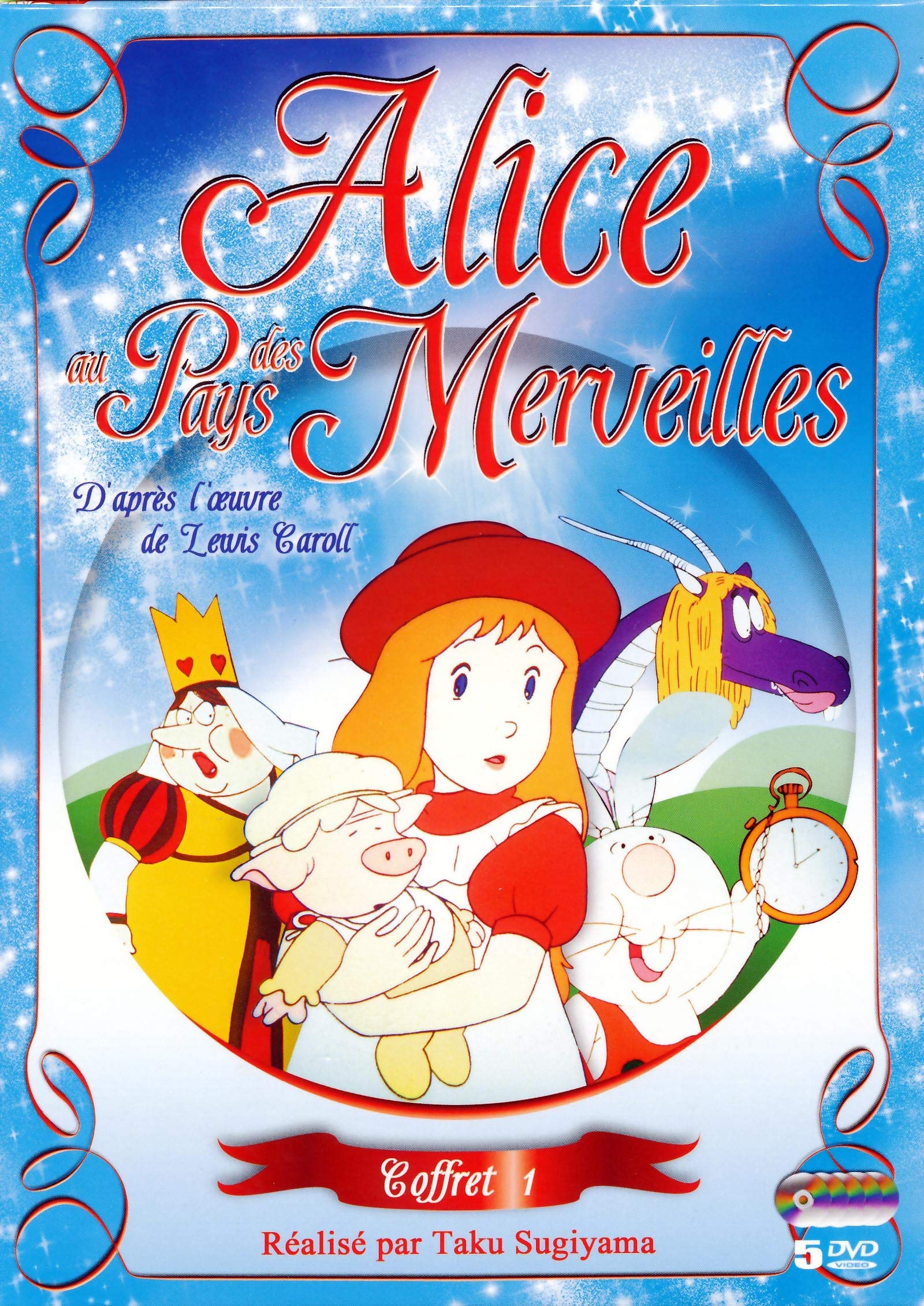 Coffret Alice aux pays des merveilles vol 1 idée cadeau anniversaire