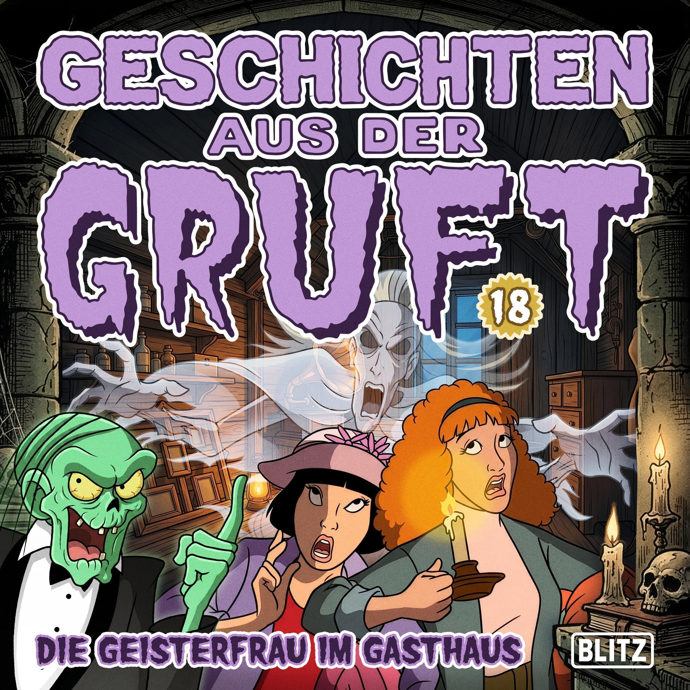 Cover art for Geschichten aus der Gruft - Folge 18: Die Geisterfrau im Gasthaus