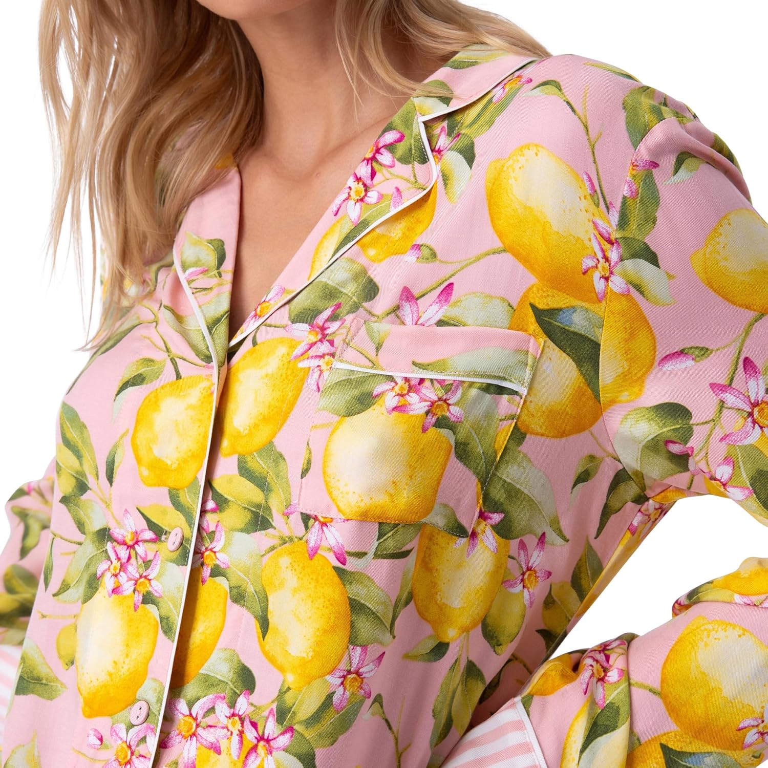 PJ Salvage Women's Loungewear in Full Bloom Long Sleeve Top - Image 2