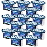 ZARPAX Moisture Absorber Activated Charcoal 6.5 oz/185g | Removes Moisture, Damp, Humidity & Odors | Odor Absorber | Moisture Trap for Bathroom, Closet, Kitchen & Small Spaces | Set of 15