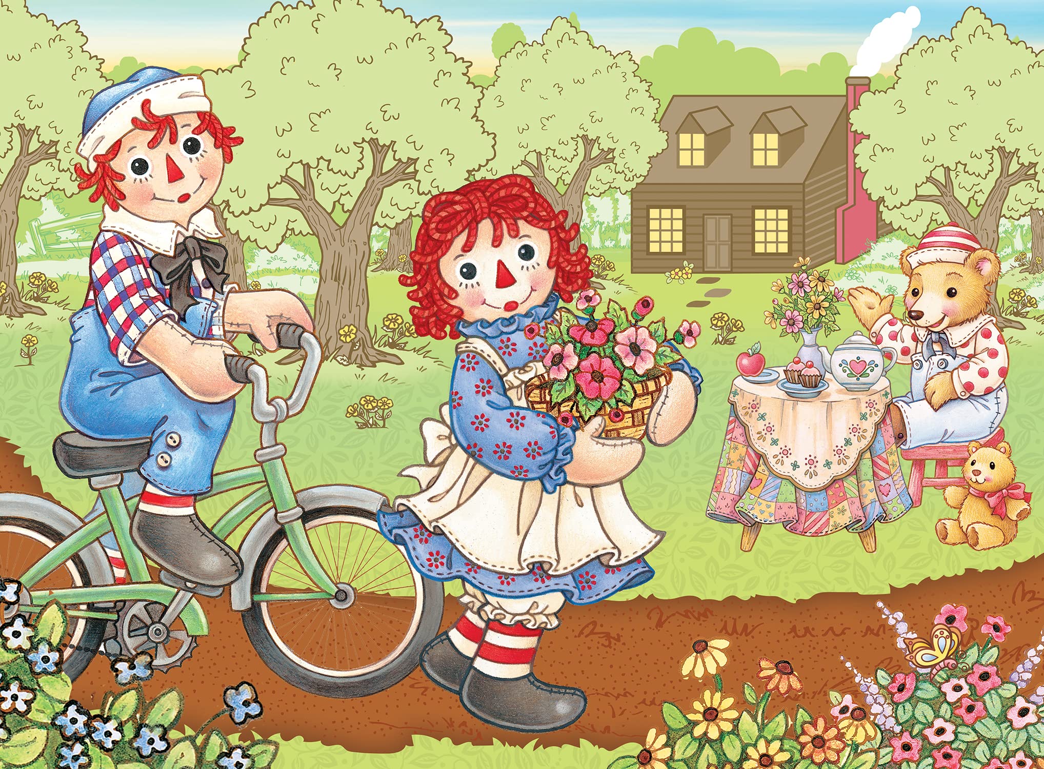 Amazon.com: Raggedy Ann & Andy Bike Ride : Toys & Games