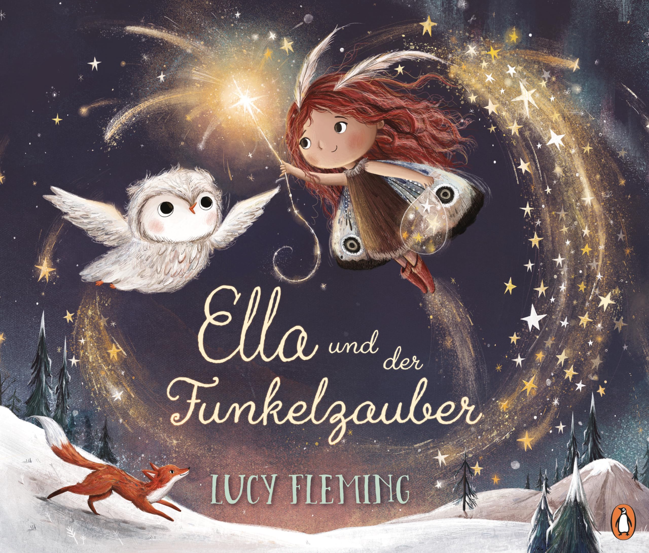 Ella und der Funkelzauber: Bilderbuch zur Beschäftigung und gegen die Angst vor der Nacht ab 4 Jahren - Bilderbuch zur Beschäftigung und gegen die ... wunderschönen Glitzerelementen auf dem Cover!