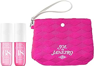 SOL DE JANEIRO Gift Set | Two Travel Size Hair & Body Fragrance Mist with Pink Pouch | Cheirosa 68 & Cheirosa 48, 3 fl oz ea | Amazon Exclusive | $72 Value