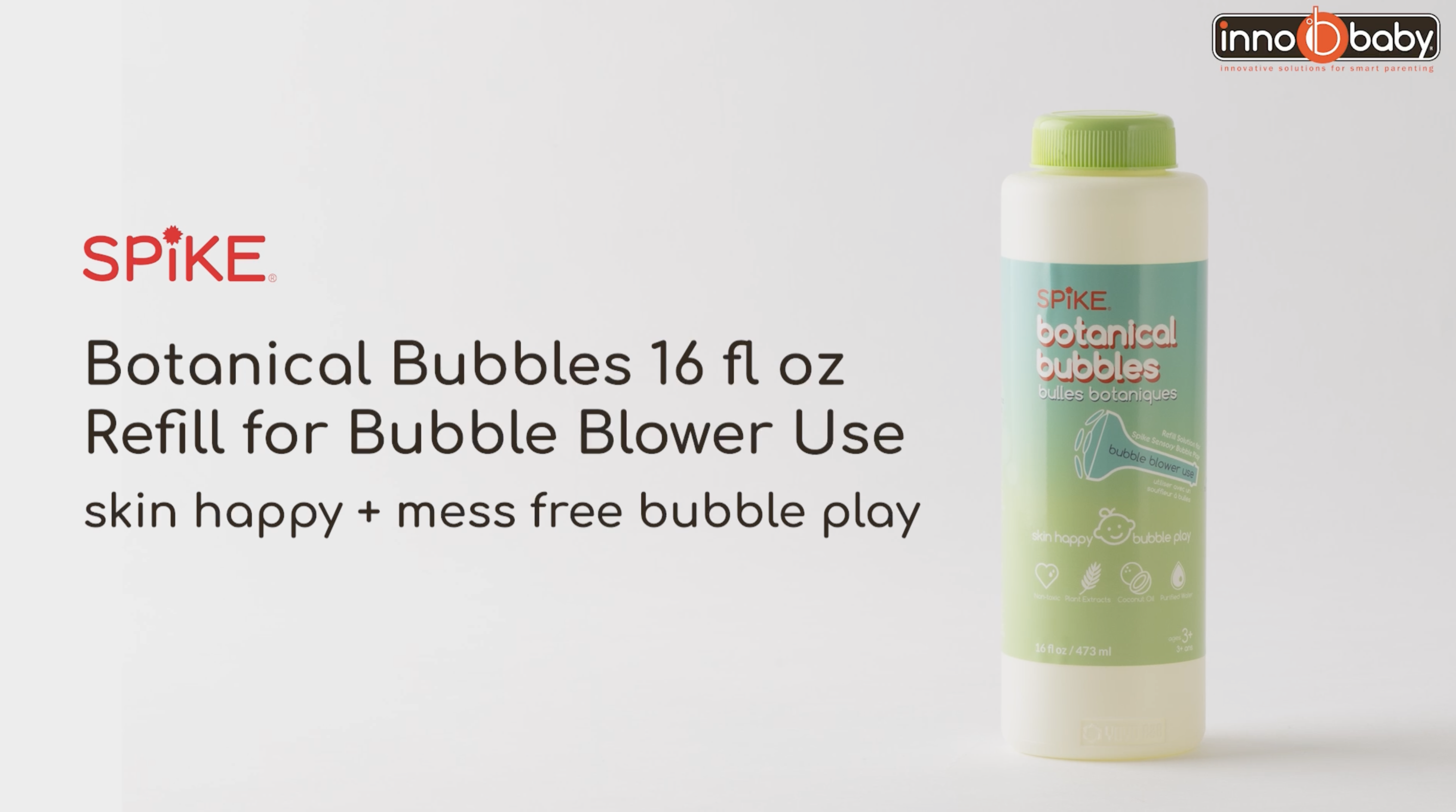 Amazon.com: Innobaby Botanical Bubble Solution for Sensitive Skin