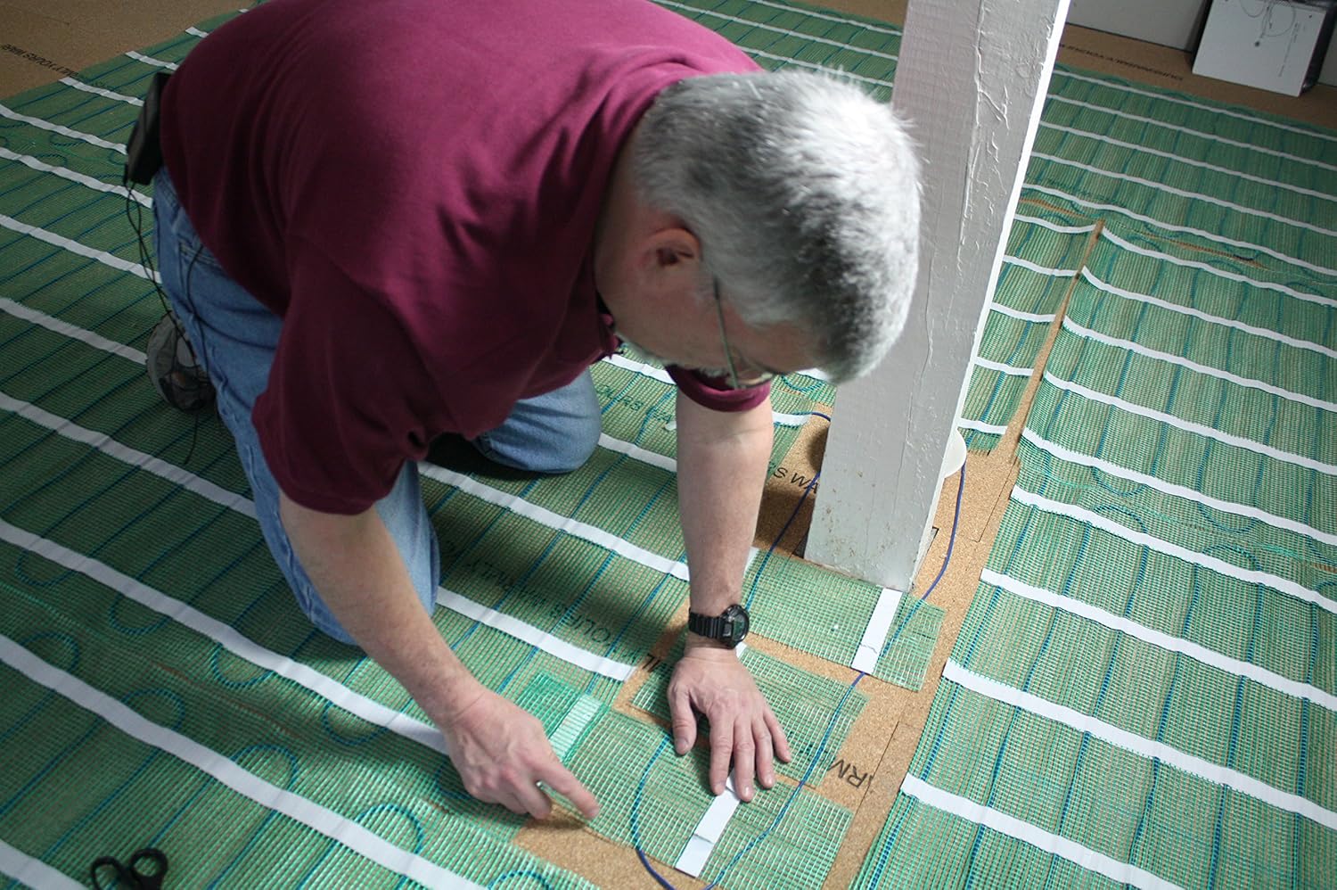 🛒 Crazy Deals Warmly Yours TRT120-1.5x09 TempZone Electric Floor Heating Roll, 13.5 sq. ft, Green Flash Deals - 70% OFF Warmly Yours TRT120-1.5x09 TempZone Electric Floor Heating Roll, 13.5 sq. ft, Green