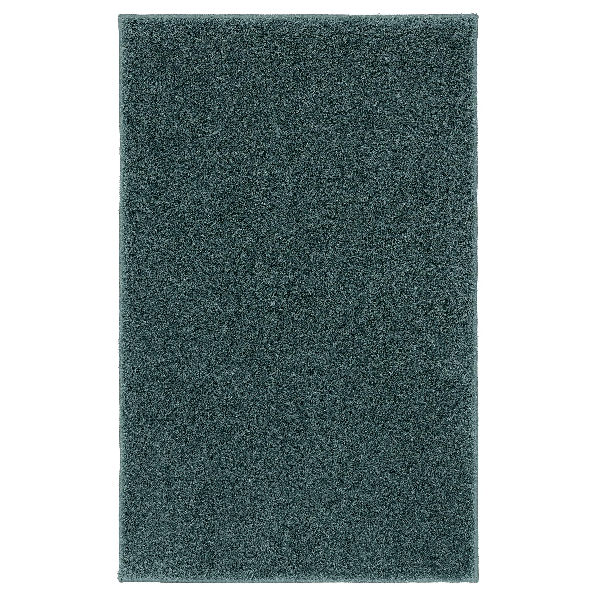 Tapis de bain turquoise 50 x 80 cm absorbant BackmÅRA
