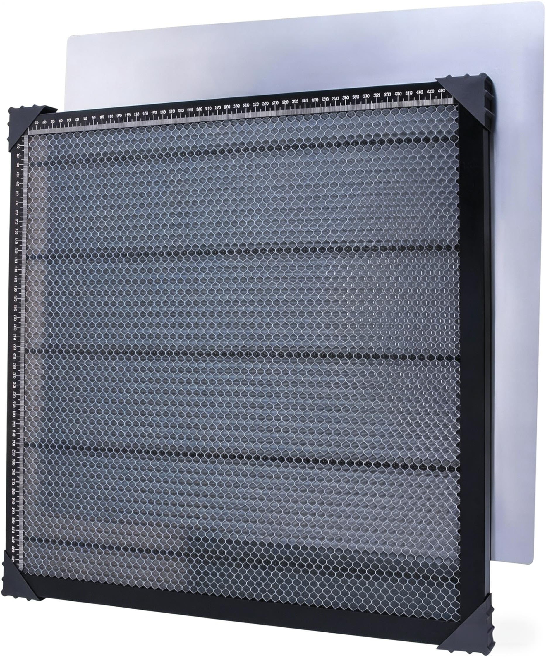 Table en nid d'abeille laser 500mm x 500mm Plateau de travail pour une dissipation rapide de la chaleur et protection du bureau, Accessoire pour machine à graver laser en nid d'abeille 19,7