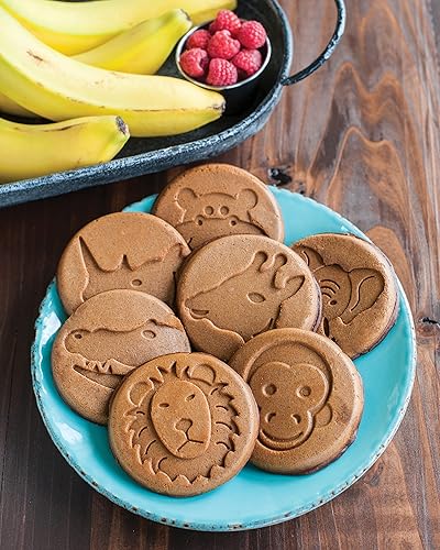 Miniatura 3 de Sartén Nordic Warepara minitortitas Hotcakes con forma de animales del zoológico ninguno  Negro