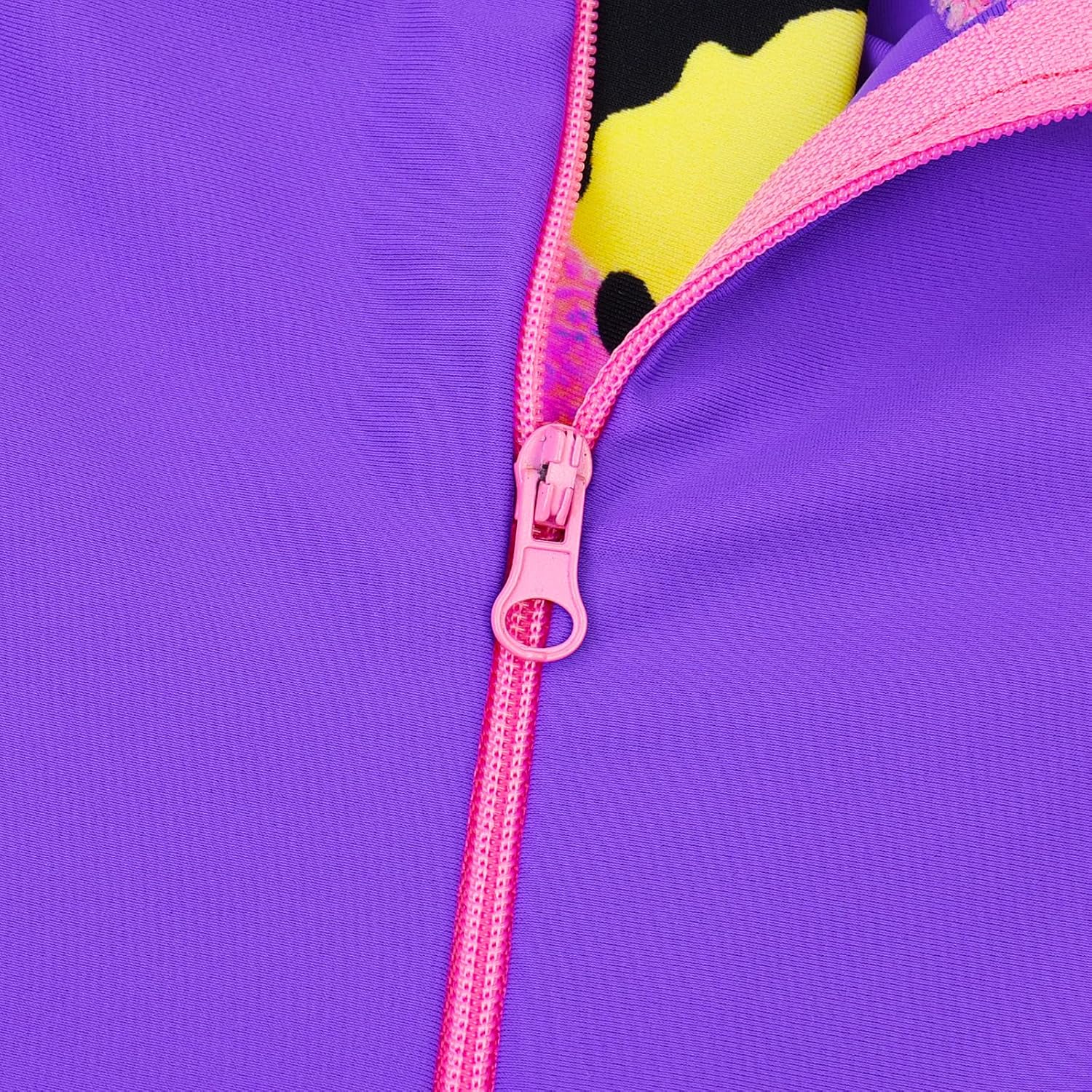 TFJH E Girls Short Sleeve Swimsuits UV 50+ Rash Guard Sunsuits One Piece Bathing Suits 3-12Y - Image 2