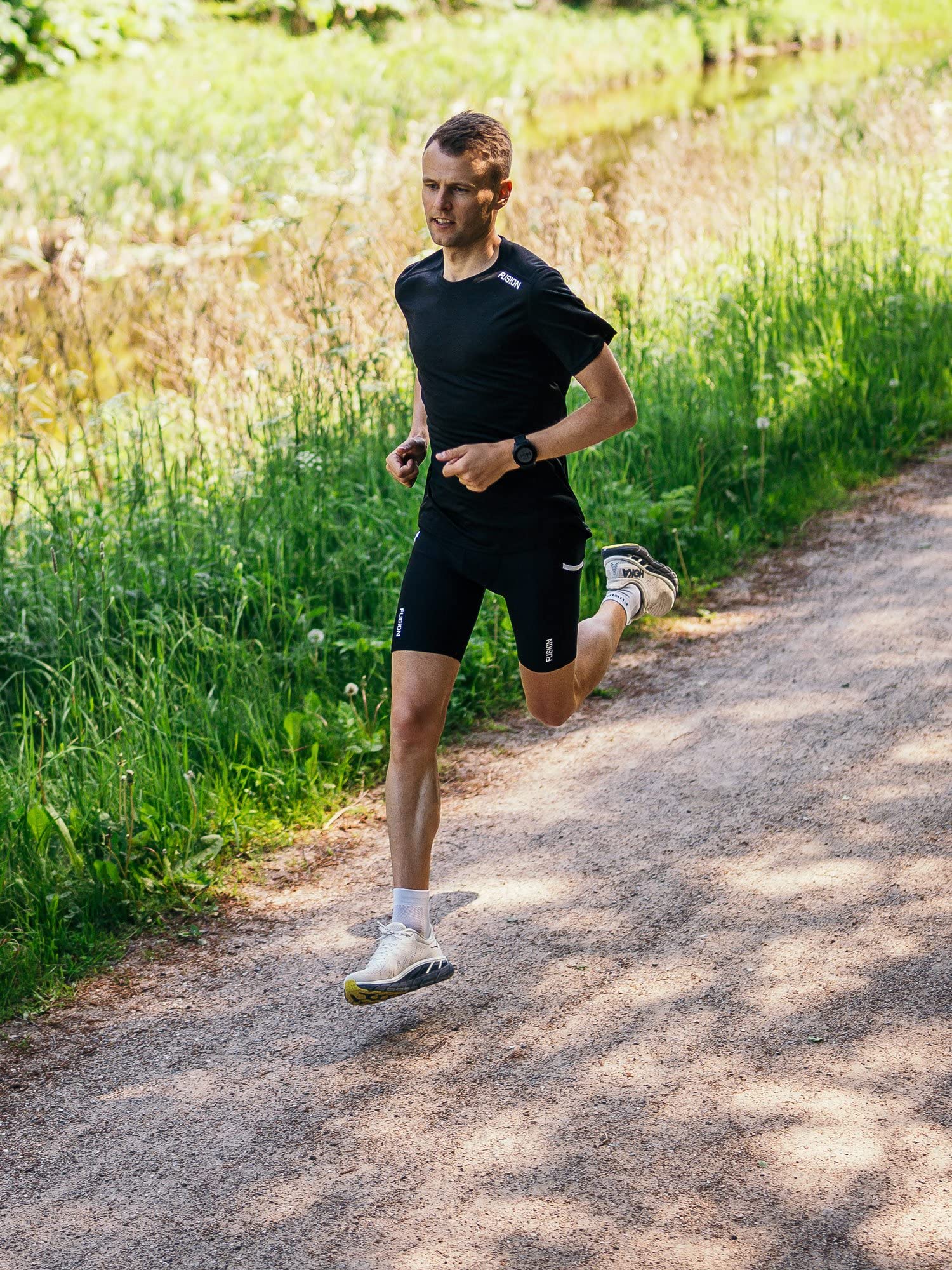 Fusion garçon C3 Tight Short M Noir