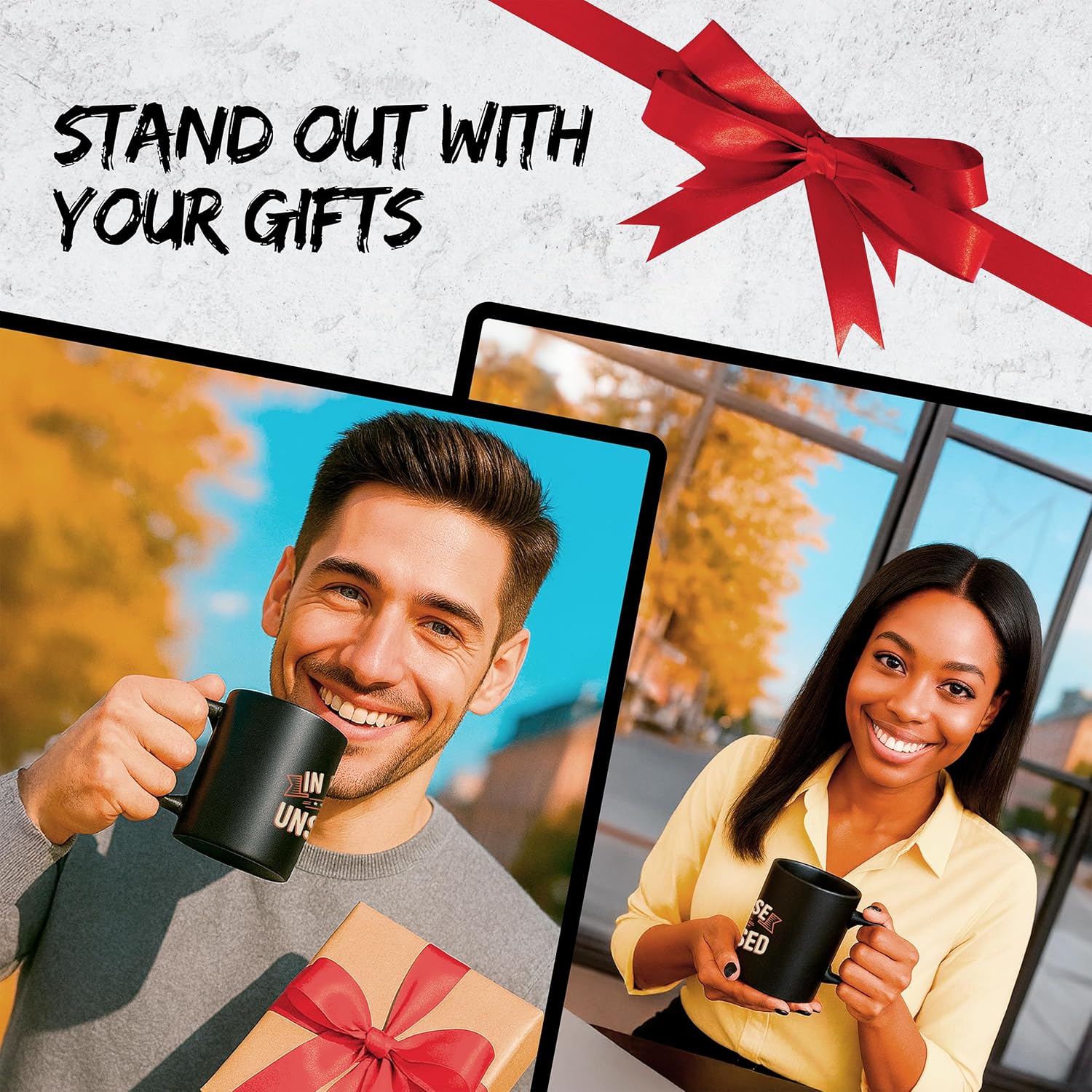 In My Defense I Was Left Unsupervised Ceramic Coffee Mug 11oz Funny Quote Humor - Tea Coffee Mug with Comfortable Grip - Unique Fun Gift Cup for Office or Home - Vibrant Long-Lasting Print ID45211 - Image 7