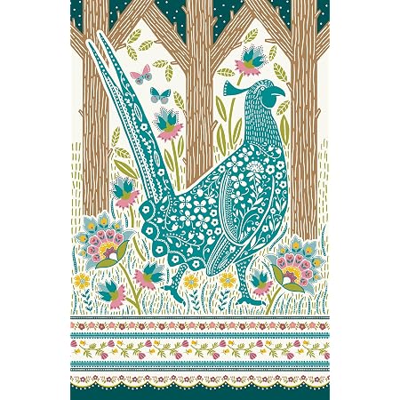 Ulster Weavers Asciugamano Da Tè Con Scoiattolo Woodland - 100% Cotone Naturale, Stampato In Serigrafia, Progettato In Irlanda Del Nord