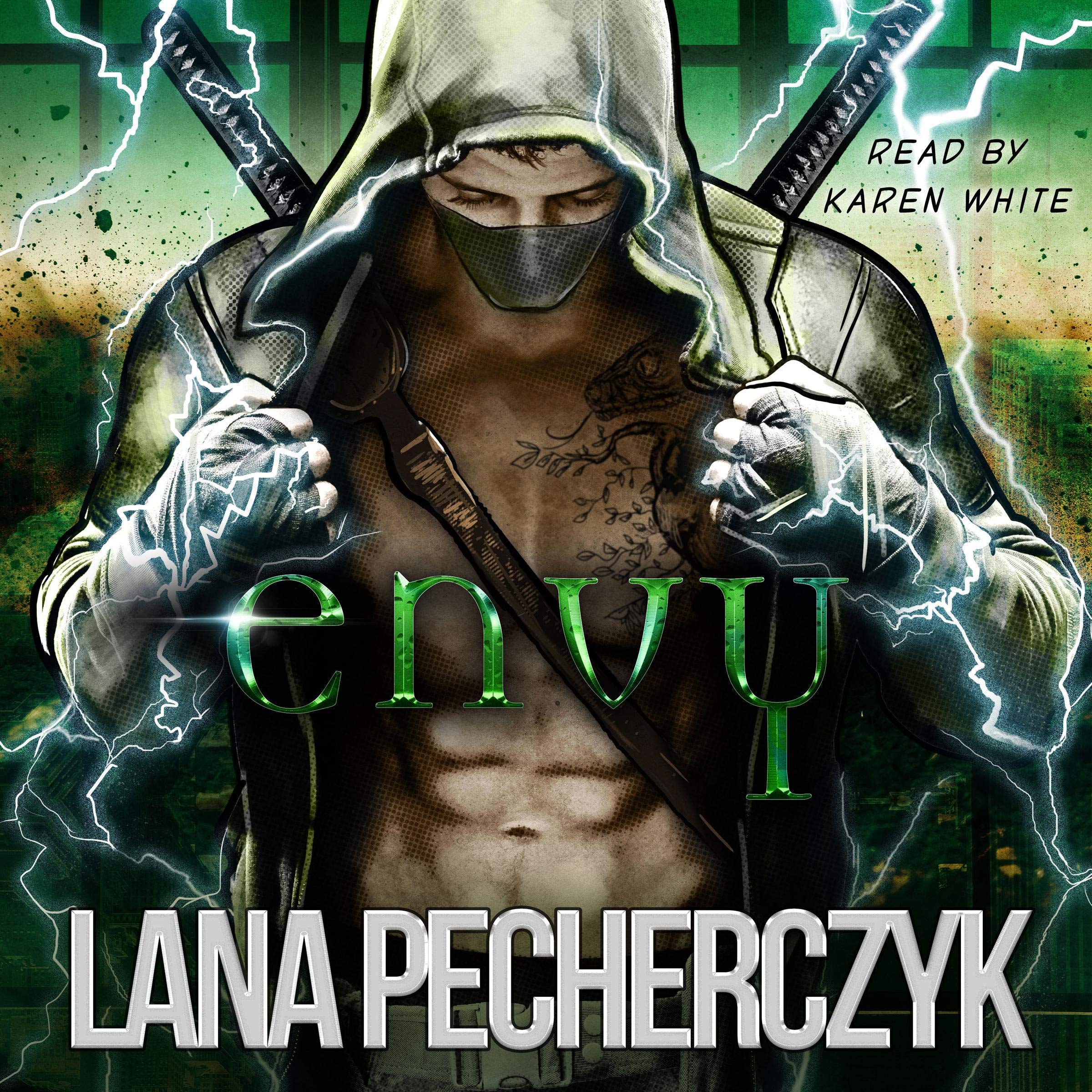 Cover art for Envy: A Genetically Modified Superhero Romance