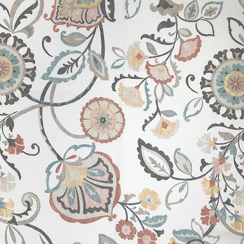 Miniatura 2 de No. 918 Signy - Par de cortinas de cocina semitransparentes con bolsillo para barra, 54 x 36 pulgadas, color blanco