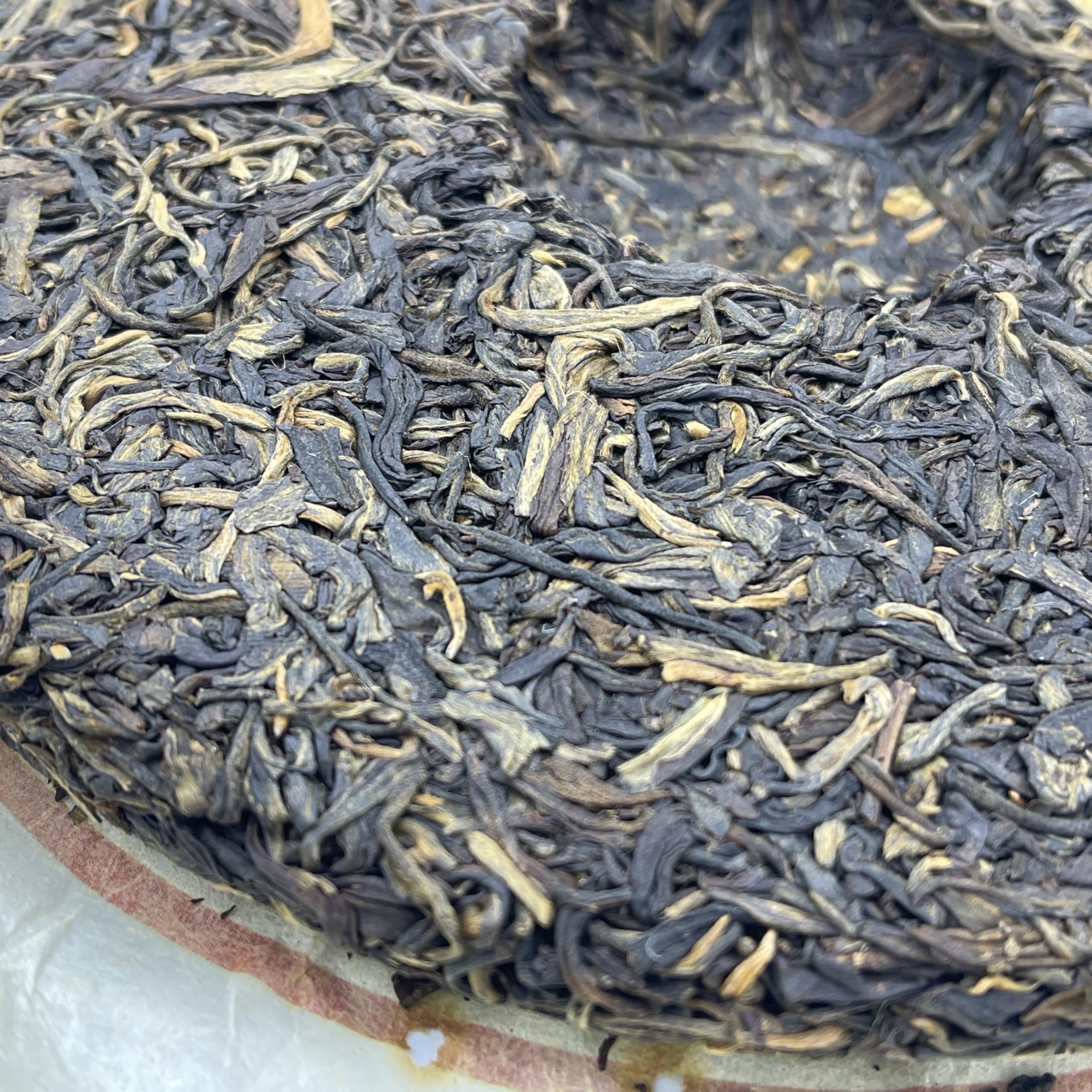 Mengku Rongshi 2010 Grande Sigillo Rosso Tè Pu-Erh Crudo in Torta, 400g