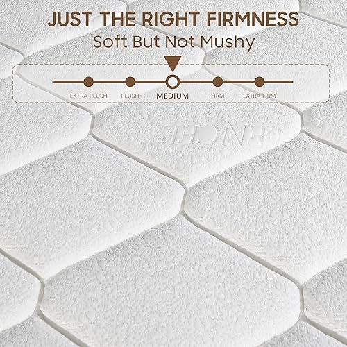 Miniatura 2 de Colchón Queen híbrido de 14 pulgadas con espuma viscoelástica de gel, aislamiento de movimiento, bobinas de bolsillo envueltas individualmente,
