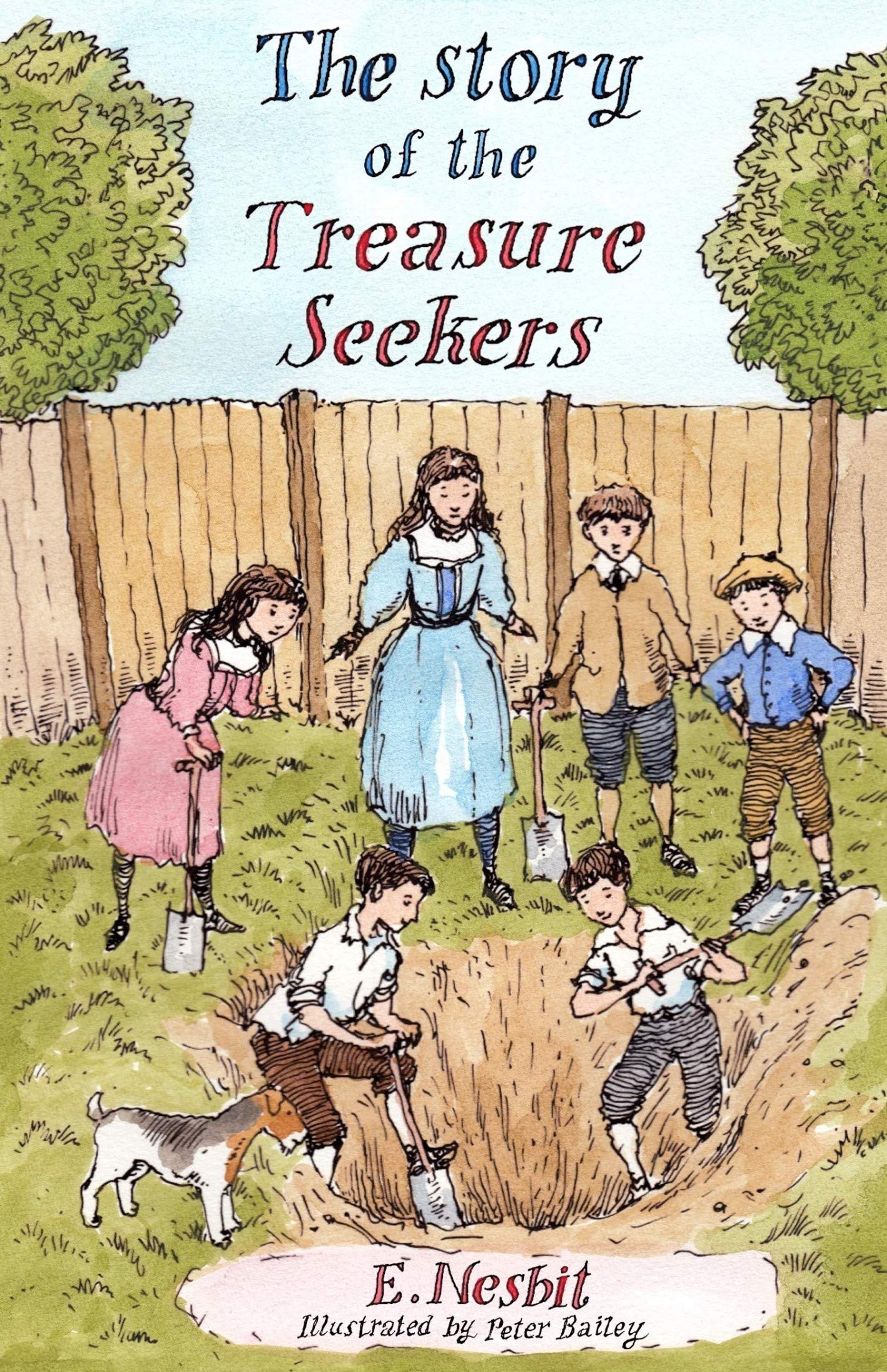 The Story of the Treasure Seekers illustrated (English Edition)