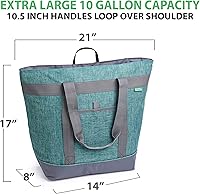 Vista 6 de Creative Green Life Bolsas reutilizables para comestibles y bolsa enfriadora