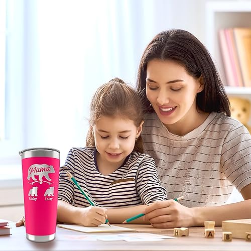Miniatura 3 de Vaso de Mamá Oso vaso personalizado para mamá Rose gold