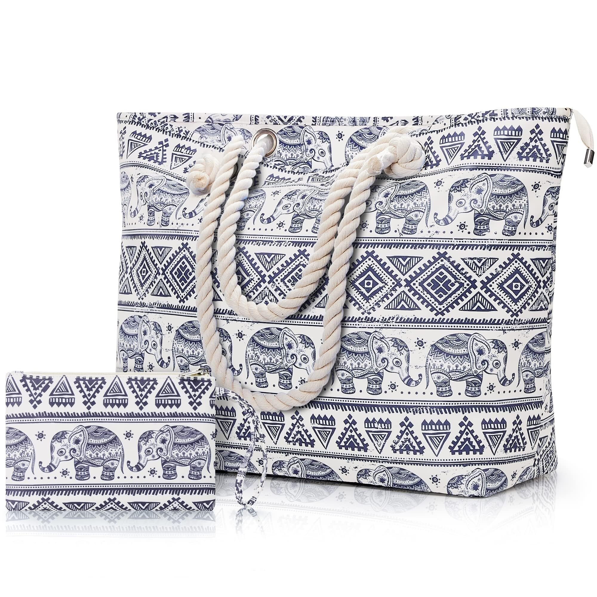 Bolsas de playa para mujer HHBWL1: bolsa de natación grande e impermeable 8