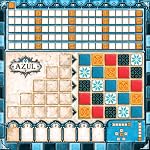 Jeu de société Azul - 2-4 joueurs - Jeu de société amusant en famille - 30-45 minutes de jeu - Jeux pour soirée en famille - Pour enfants et adultes à partir de 8 ans - Bilingue - Fabriqué par Next Move Games