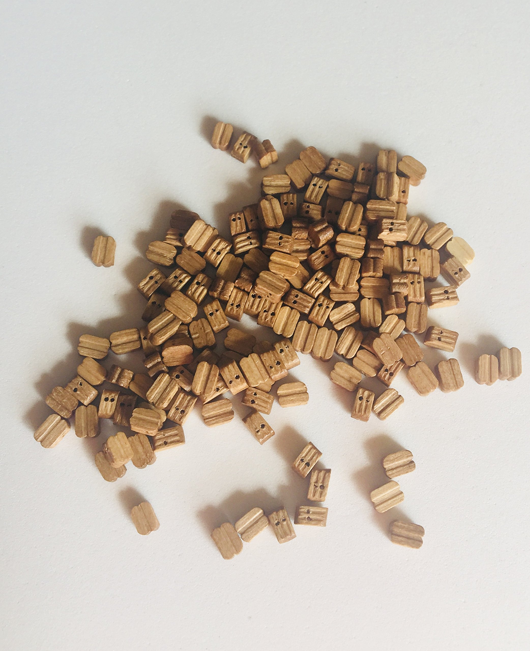 Model Expo Double Sheave Blocks Walnut 13/32