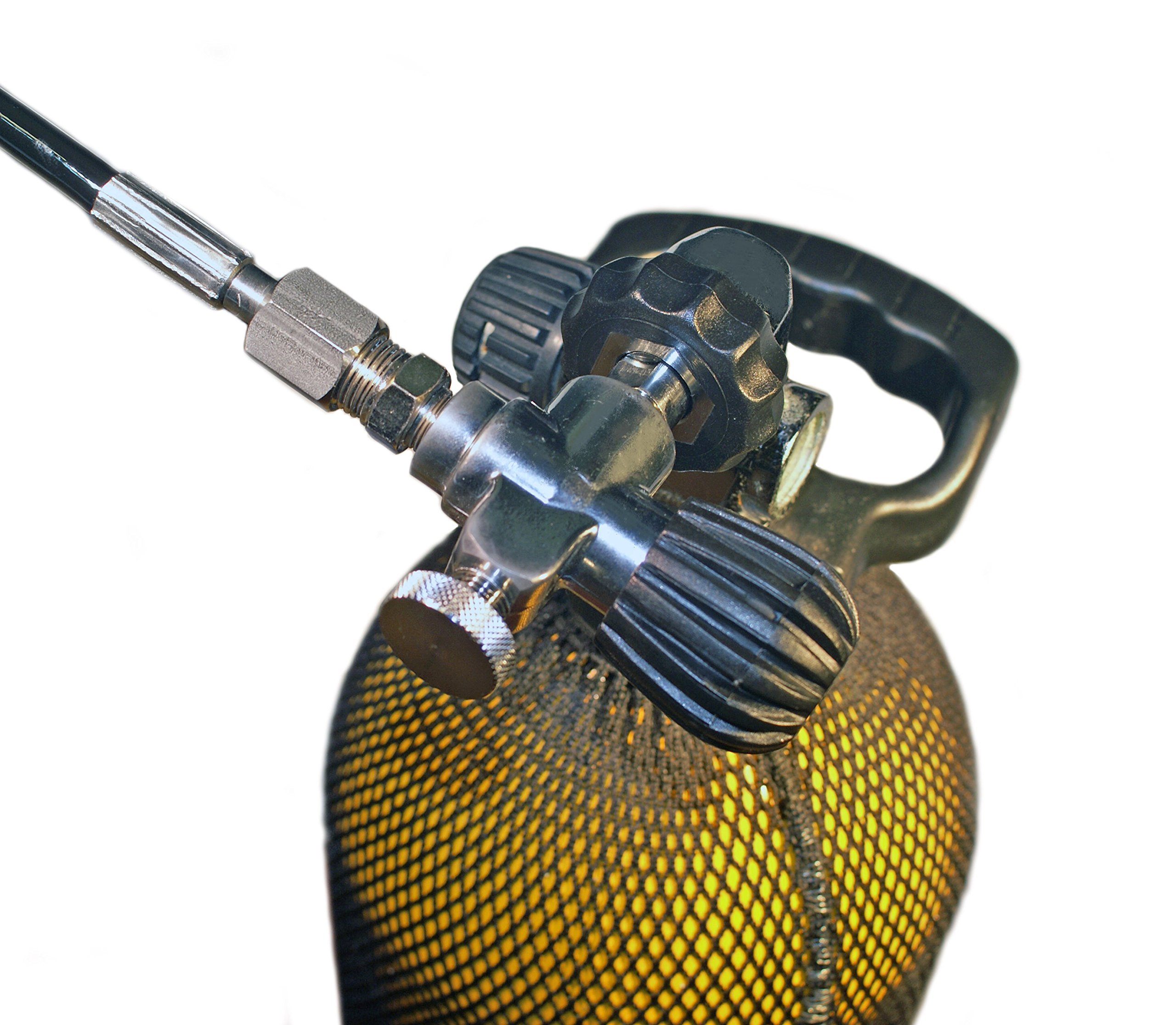 Grifo DE Carga para COMPRESOR, DIN 200/300 (Bauer/LW)