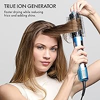 Vista 2 de StyleSwitch Ionic Multi-Styler, Air Styler and Hair Dryer, Lightweight Hot Air Brush with 5 Attachments, Automatic Dual Voltage