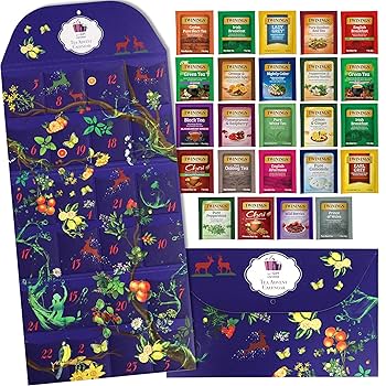 Amazon.com: Twinings Gift Advent Calendar, Tea Bags Sampler
