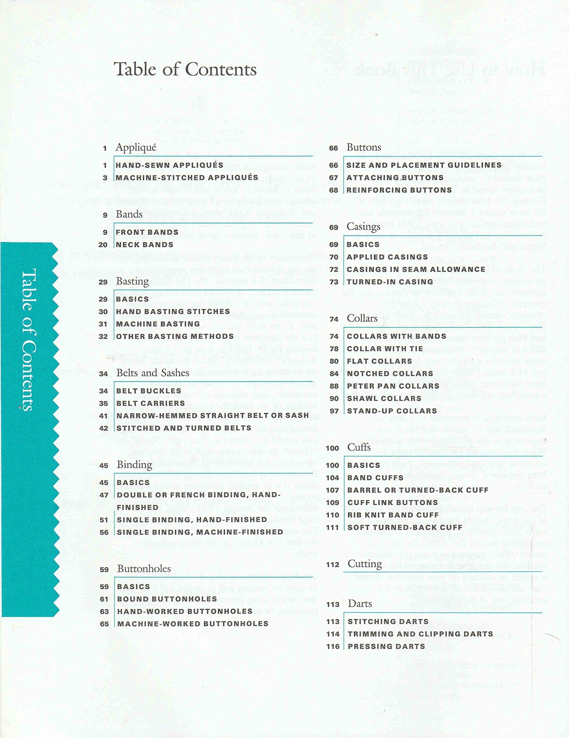 Vogue/Butterick Step-By-Step Guide To Sewing Techniques - Image 3