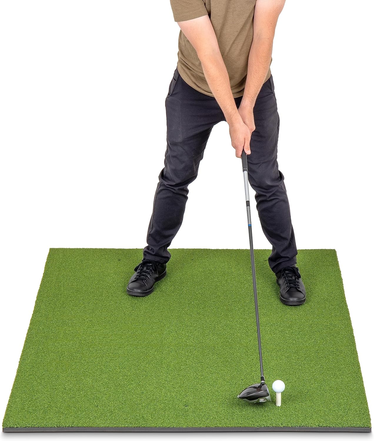 GoSports Golf Hitting Mat PRO 5x4 Artificial Turf Mat for Indoor