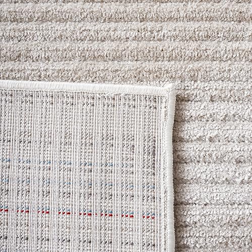 Miniatura 9 de Safavieh Vision Collection VSN102U - Alfombra redonda de 6 pies y 7 pulgadas color rosa moderna contemporánea sólida no desprende pelusa para