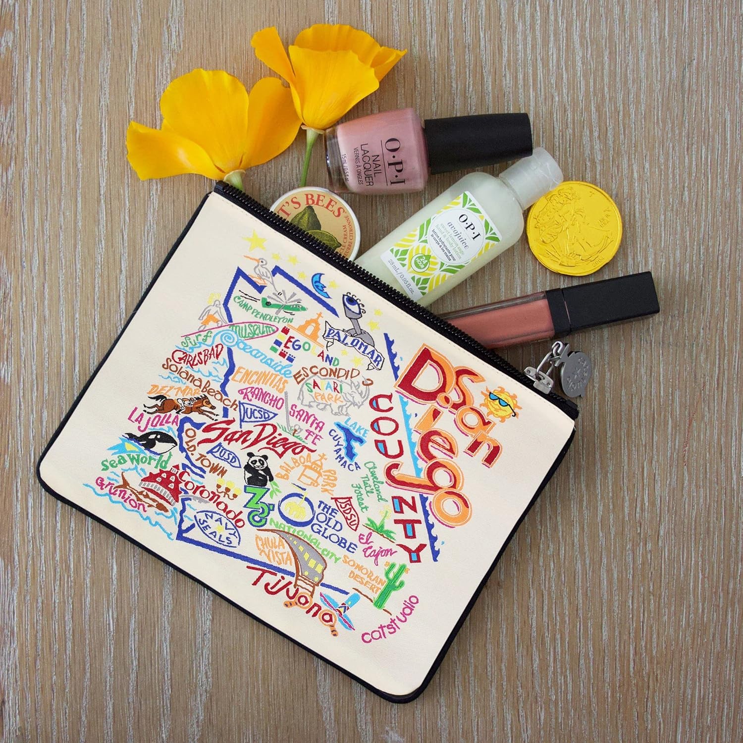 Catstudio San Diego Zipper Pouch Purse | Holds Your Phone, Coins, Makeup, Dog Treats, & Tech Tools - Image 3