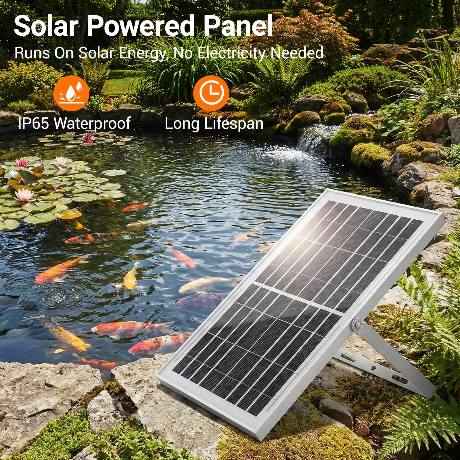Bombas Solares De Fuente Solar Para Exteriores, Bomba De Estanque, 9V10W Bomba De OxíGeno Solar Para Estanques, Acuarios, Bombas De Aire Para Estanque De OxíGeno