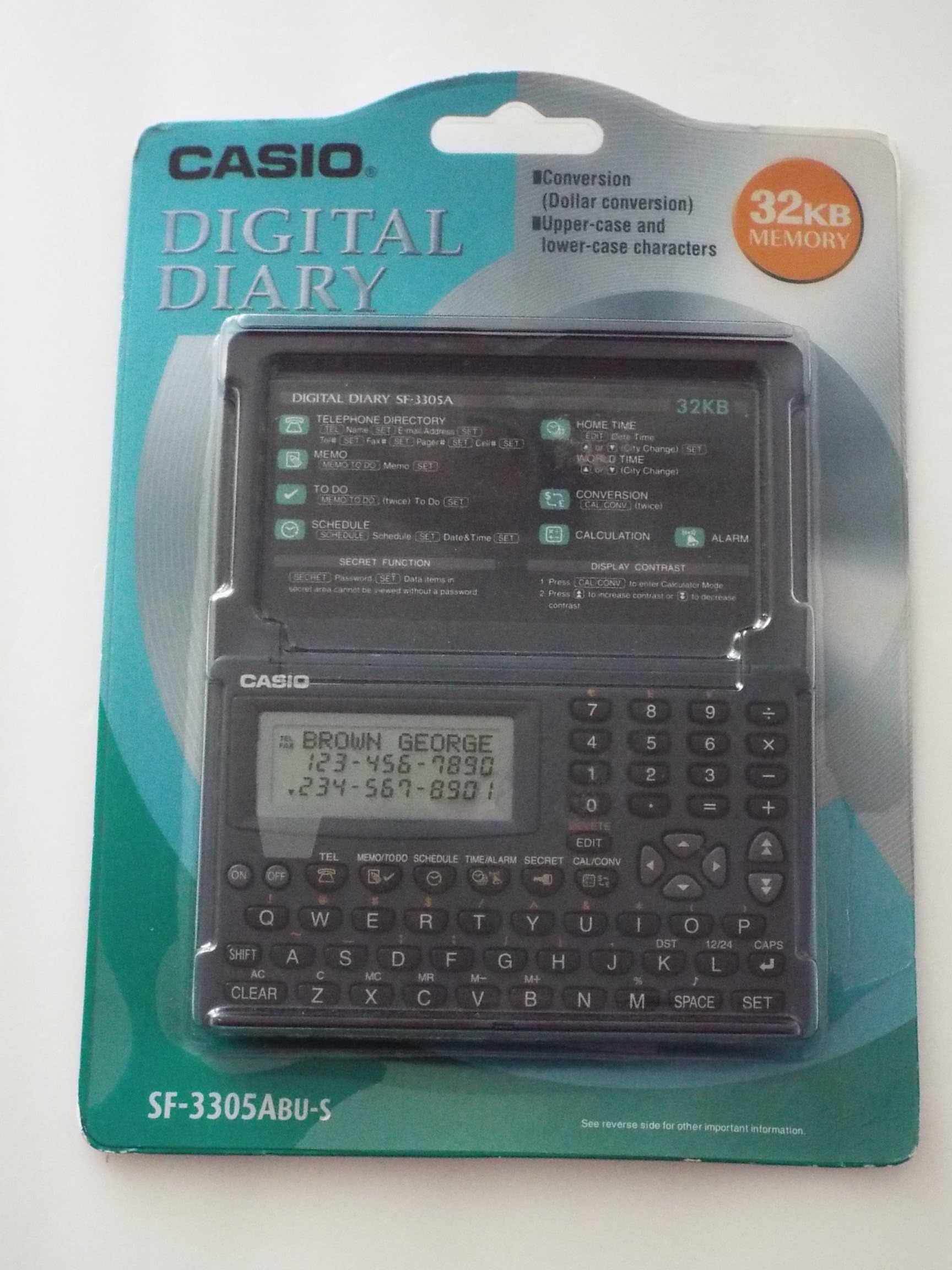 Casio Digital Diary