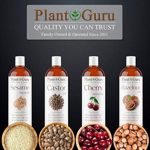 Miniatura 8 de Aceite de ricino 4 fl. oz. Sin refinar, 100% libre de hexano natural puro, grado USP, crecimiento del cabello, cejas y pestañas. Hidratante para