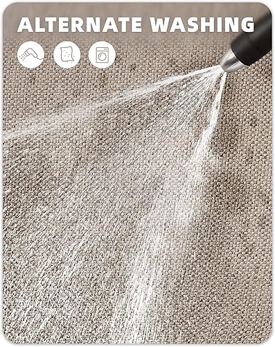 Miniatura 7 de Color&Geometry Tapete para puerta de 22 x 31 pulgadas, tapete para interiores y exteriores, tapetes para puertas principales, tapetes para