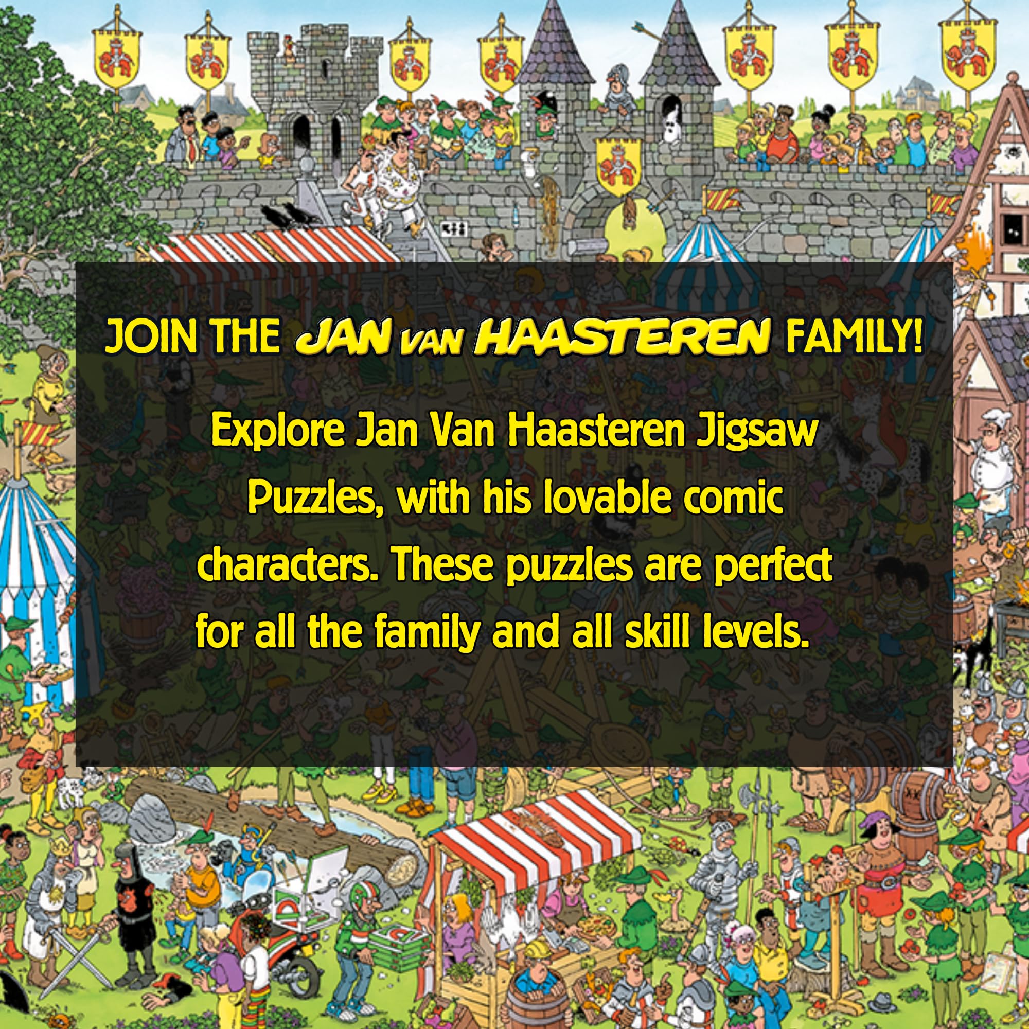 Jan van Haasteren Robin Hood Festival 1500 pezzi