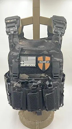 Redemption Tactical airsoft vest with side cummerbund and mag pouches