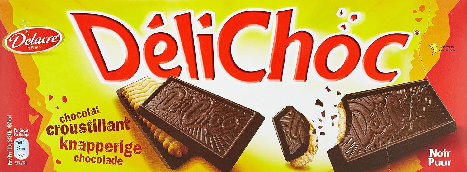 'Délichoc dark chocolate biscuits - Delacre'